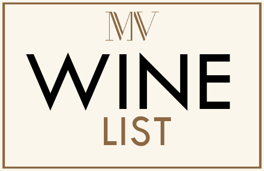 Marthas wine list